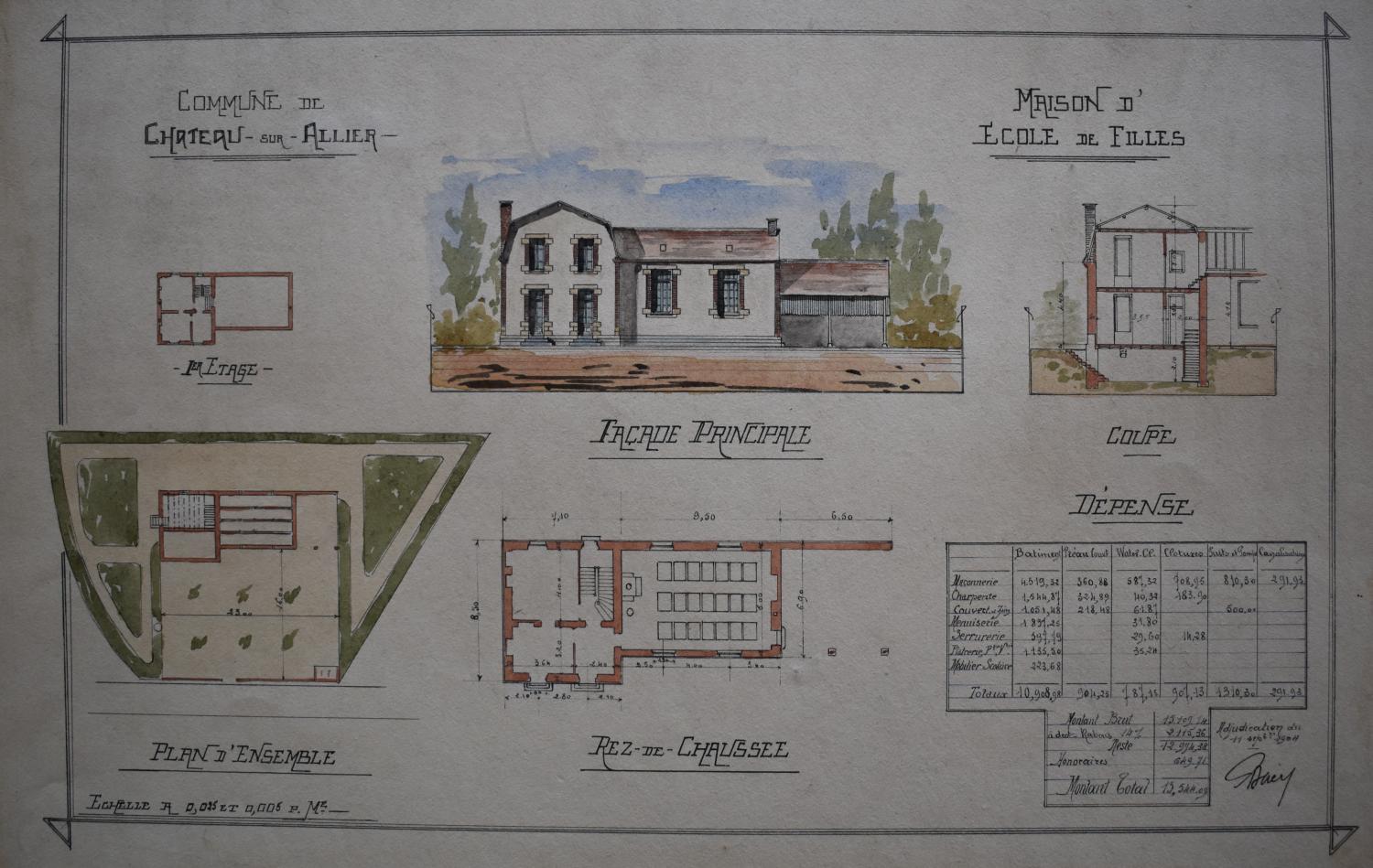 Ecole actuellement maison d'habitation