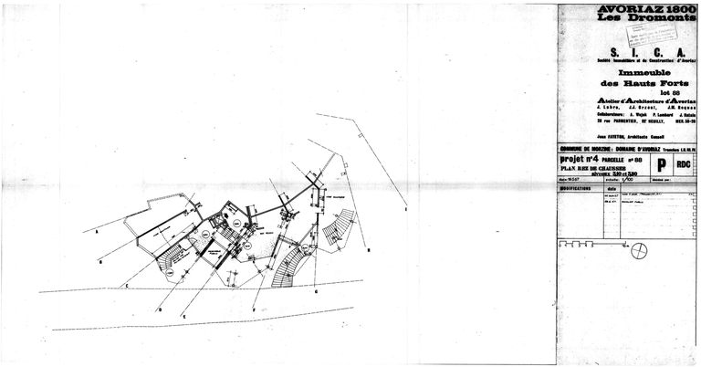 Immeuble dit résidence les Hauts-Forts