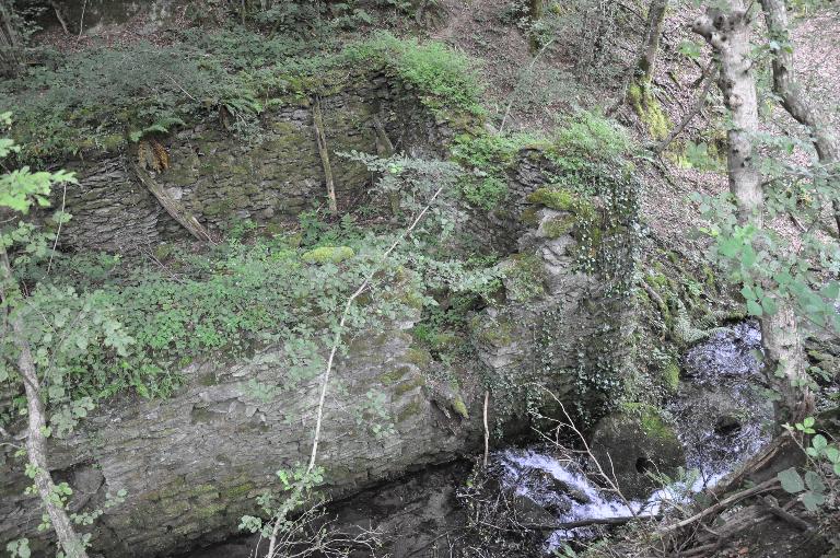 Moulin à farine et scierie du Creux actuellement vestiges