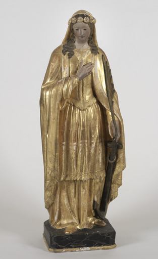 Statue : sainte Philomène