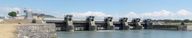 Barrage de retenue de Rochemaure, pont de service