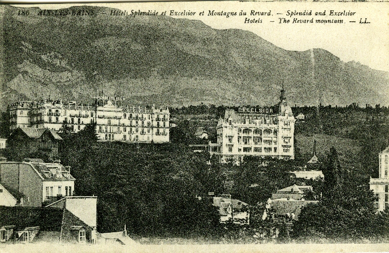 Hôtel de voyageurs, Hôtel Excelsior, actuellement immeuble, dit Résidence Beauregard