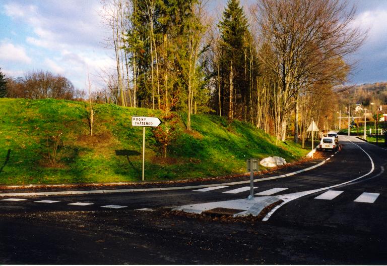 Chemin d'intérêt commun n° 49 d'Aix à Saint-Felix, puis chemin départementale 49, puis route de Pugny