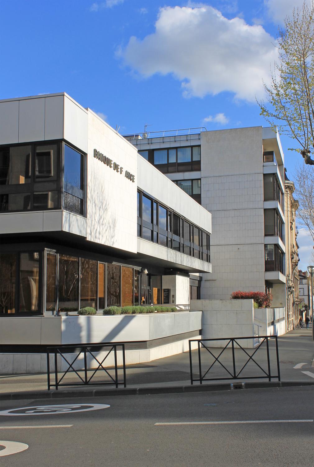 La succursale de la Banque de France à Clermont-Ferrand