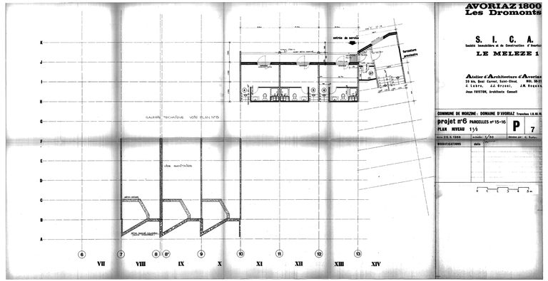 Immeuble dit résidence les Mélèzes