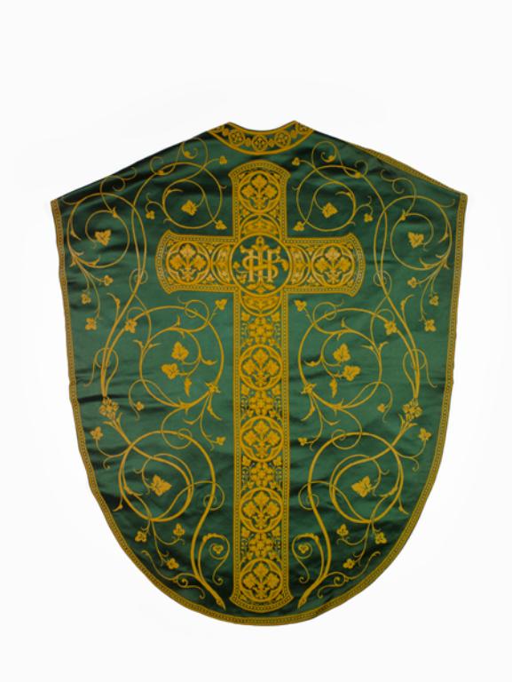 chasuble : ornement vert