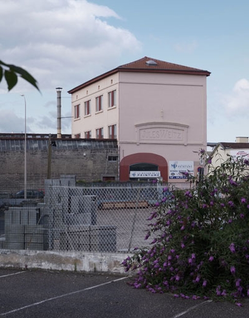 Usine d'appareils de levage et de manutention Jules Weitz actuellement parc d'activité