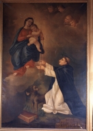 Tableau : l'Institution du Rosaire