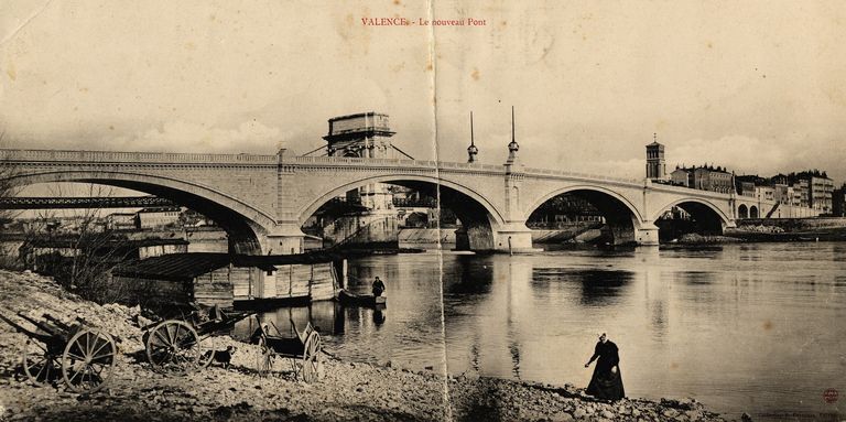 Pont routier de Valence (détruit)