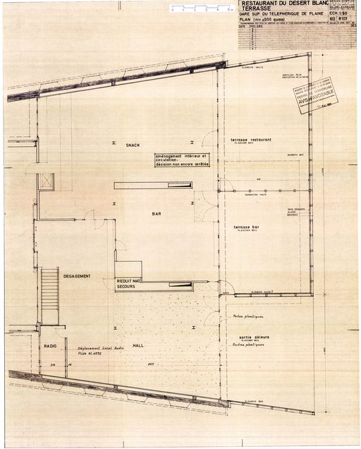 Gare supérieure du téléférique des Grandes Platières