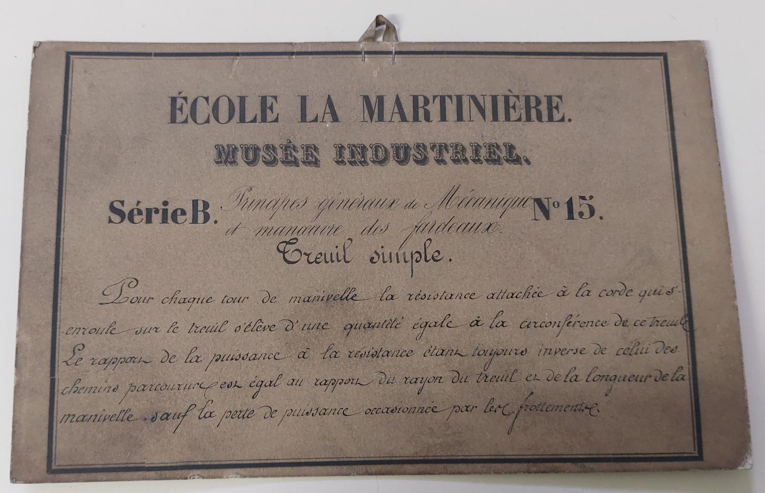 Instrument de démonstration, supports de manipulation et potences incomplets (14)