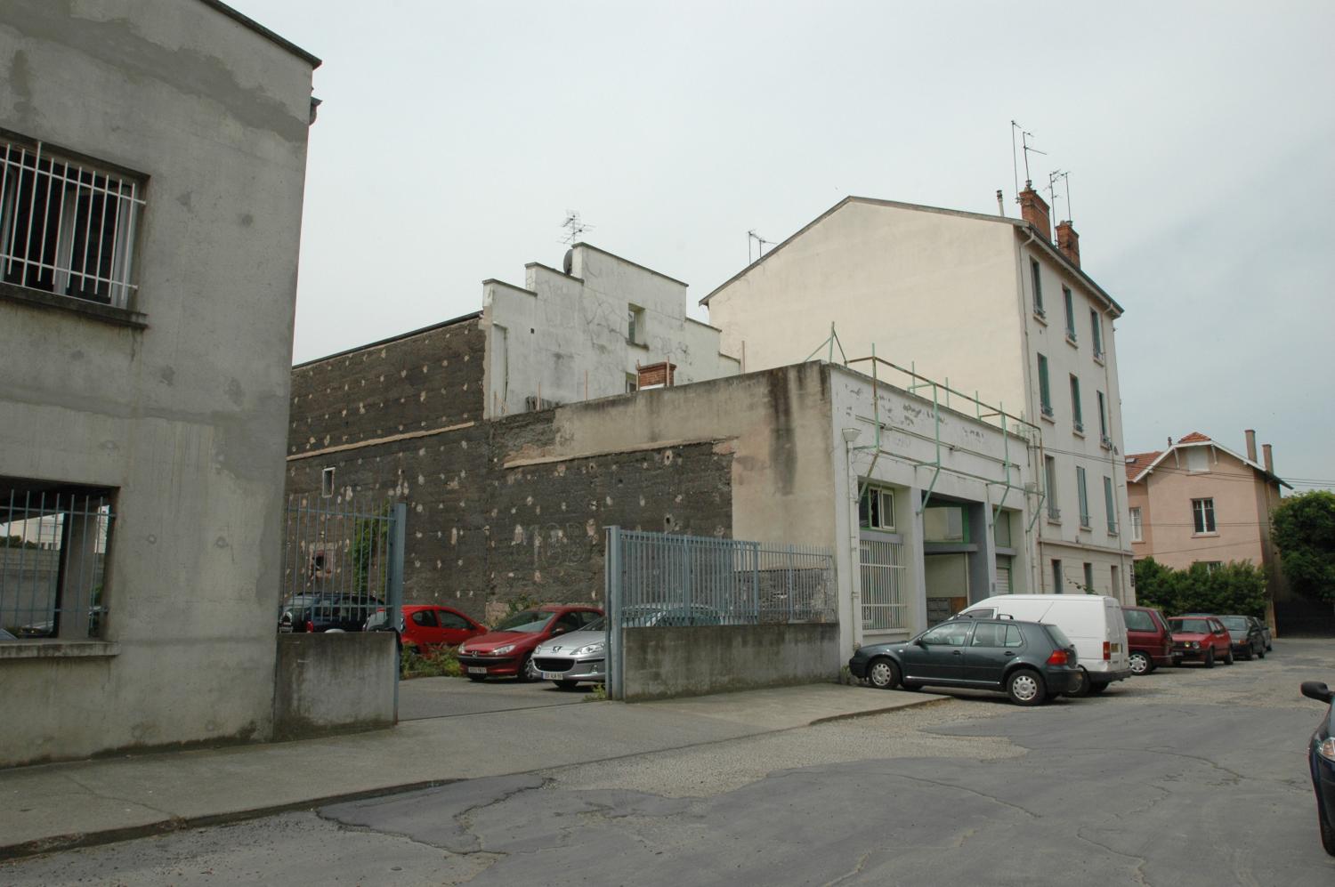 Usine en alignement sur l'ancienne voie ferré de l'Est