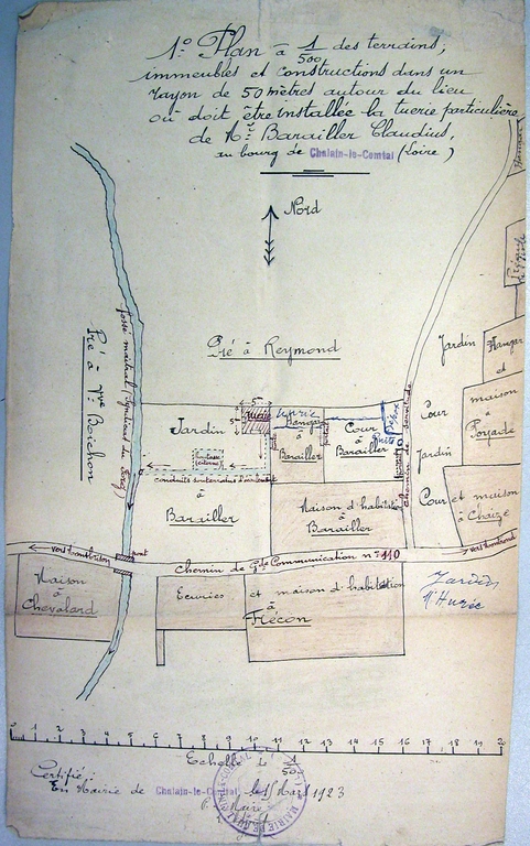 Présentation de la commune de Chalain-le-Comtal