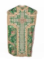 chasuble, étole, voile de calice : ornement vert