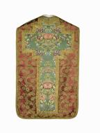 chasuble, étole : ornement rouge n°3