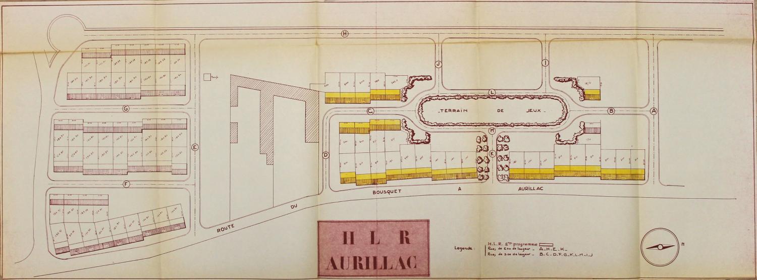 La cité des Camisières à Aurillac