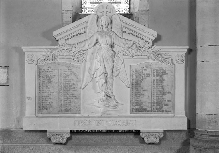 monument aux morts, de la guerre de 1914-1918