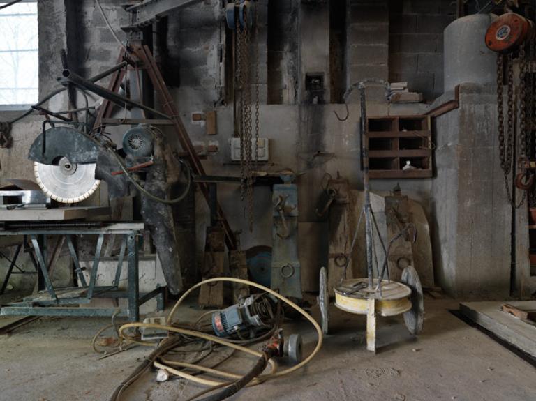 Usine de taille de matériaux de construction : P. Favre, entrepreneur de travaux funèbres, puis Marbrerie Paul-Favre