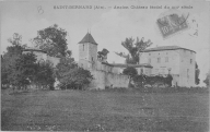 Saint-Bernard (Ain).-Ancien château féodal du XIIIe s. Carte postale, Chambion, édit. [1er quart XXe s.].