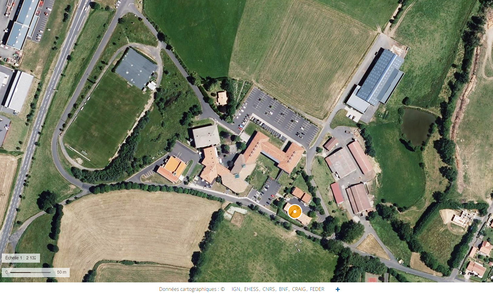 Centre de formation professionelle agricole puis lycée agricole Louis-Mallet, actuellement lycée agricole des Hautes-Terres