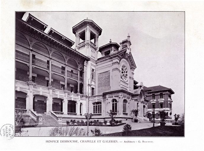 Hospice, puis hôpital pédiatrique Debrousse