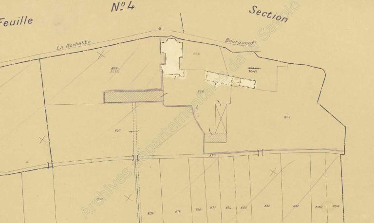 Filature de soie de l'abbaye du Betton puis exploitation agricole actuellement logement