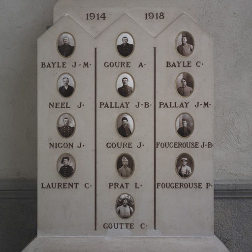 Monument aux morts de la guerre de 1914-1918