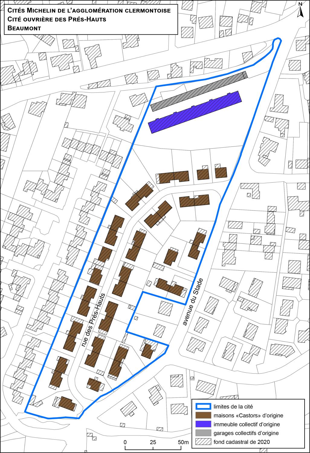 Cité ouvrière Michelin de Beaumont - les Prés-Hauts.