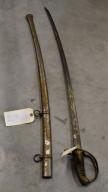 Fourreau d'un ensemble d'un sabre et son fourreau