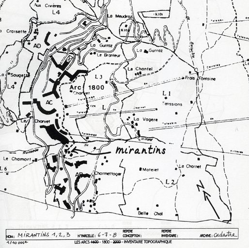 Ensemble de trois immeubles : Les Mirantins 1, 2 et 3