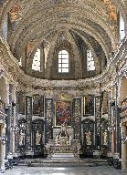 Ensemble de quatre statues (rondes-bosses) : Saint Ignace de Loyola, Saint François Borgia, Saint Louis de Gonzague, Saint François Régis
