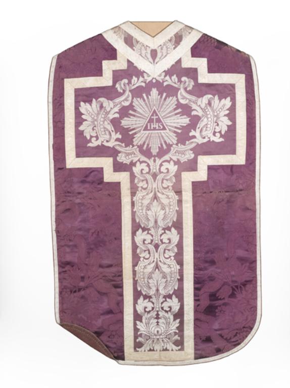 chasuble, manipule : ornement violet n°2