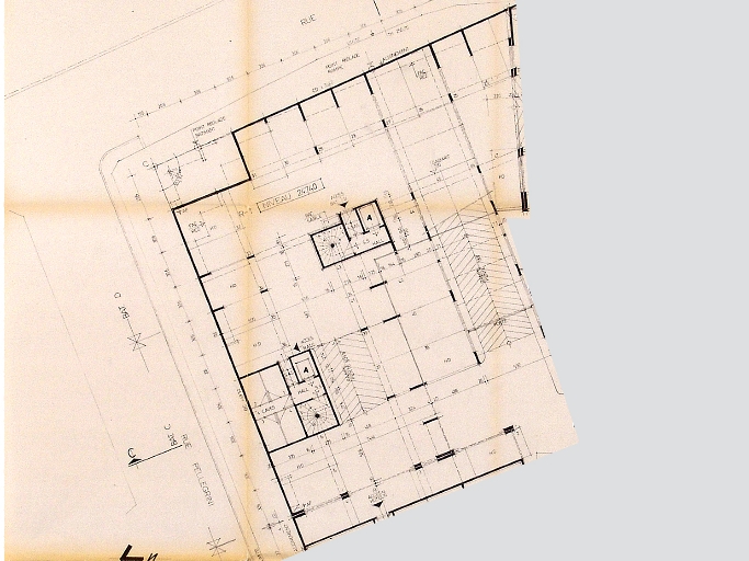 Immeuble, le Patio du parc