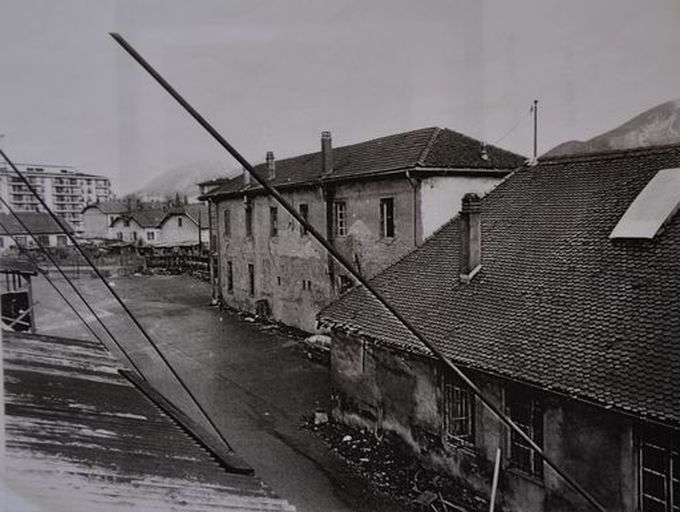 Barrage usine à tisser et Usine Duport puis Usine Duport ou Filature d'Annecy puis des Tissages de Cran