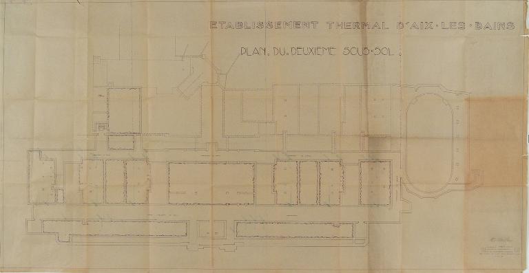 Établissement thermal, dit Thermes de Pétriaux ou Nouveaux Thermes