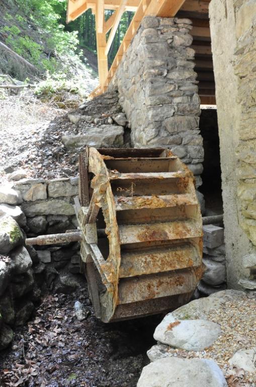 Moulin à farine Varambon puis moulin et scierie Aspord-Vorger actuellement espace de visite