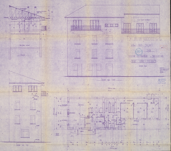 Usine de construction automobile J. Durand puis chromage Plagne puis Julian Chasset et Cie commissionnaires messagers actuellement activité non identifiée