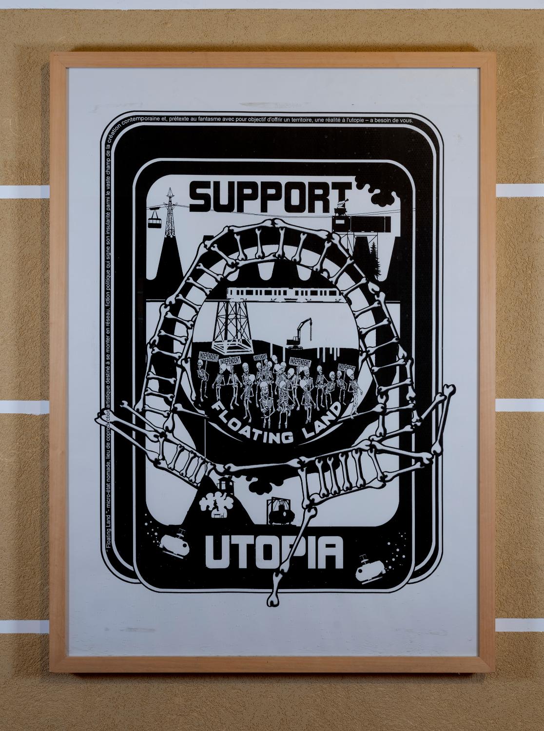 Ensemble de 6 dessins : Support Utopia
