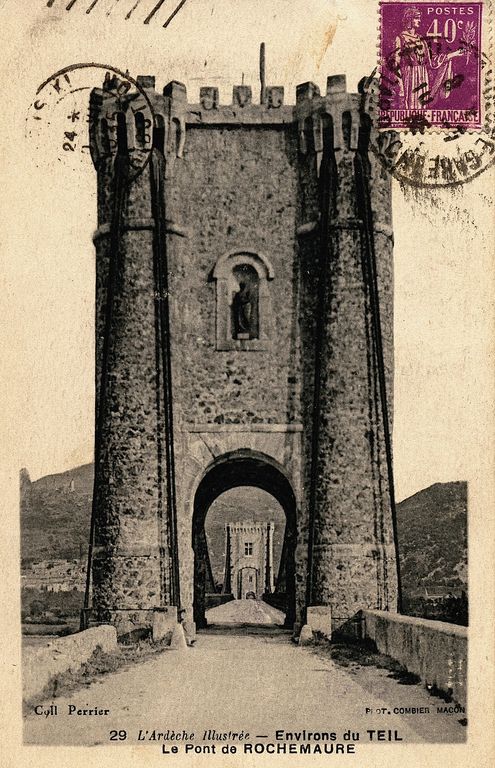 Pont routier dit Vieux pont de Rochemaure