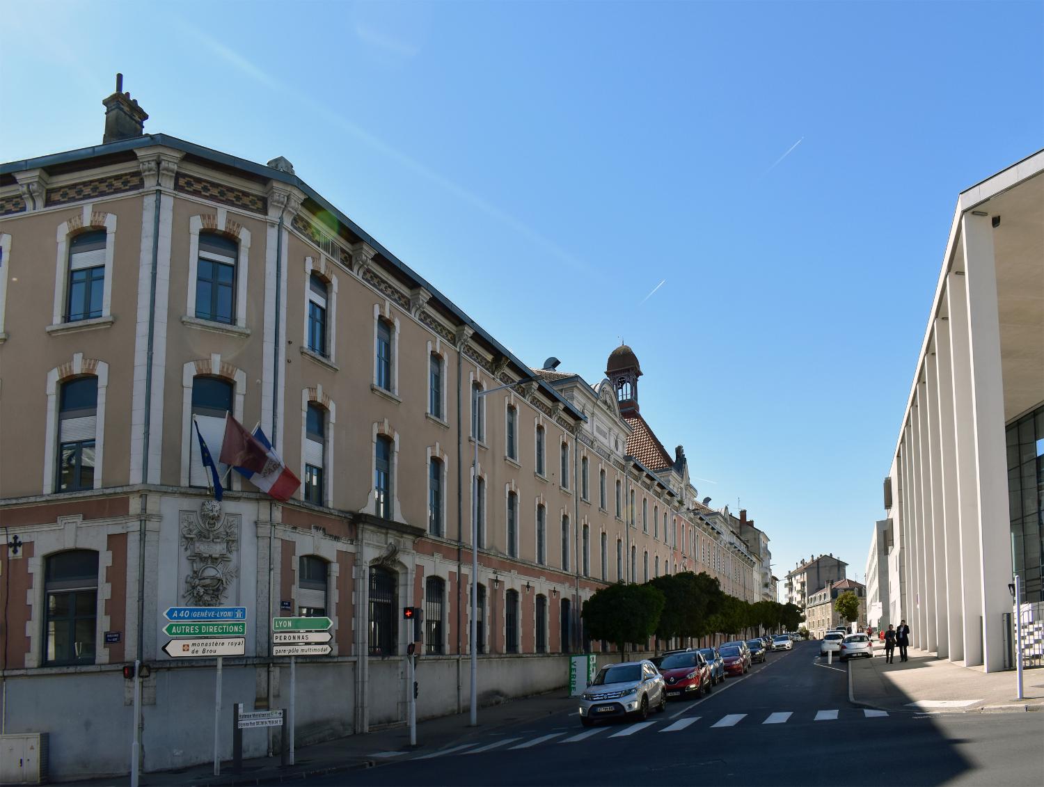 Lycée de jeunes filles, dit lycée Edgar Quinet, actuellement lycée professionnel Marcelle Pardé