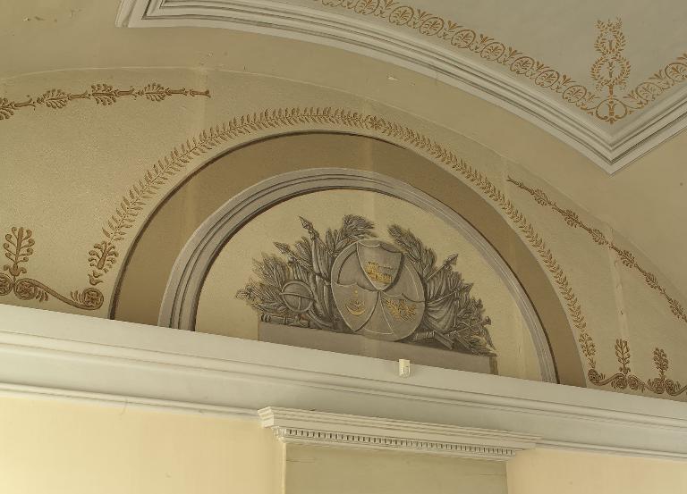 Décor de la salle du conseil général