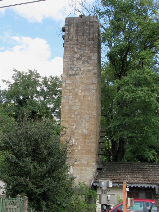 Bac à traille d'Irigny dit bac de Célette ou de Sellettes (disparu) ; piles (vestiges)