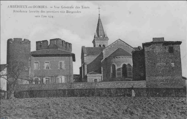 Château-fort d'Ambérieux-en-Dombes (vestiges)