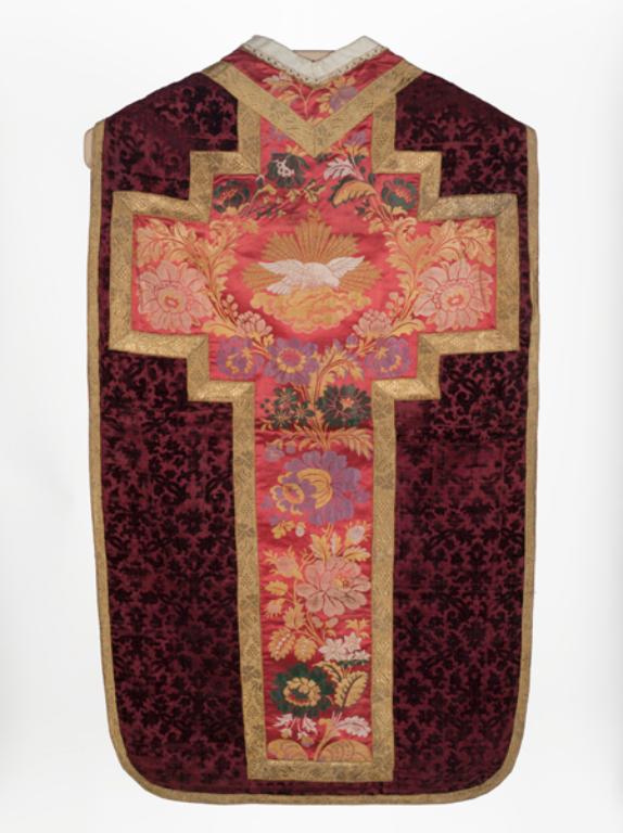 chasuble, manipule : ornement rouge