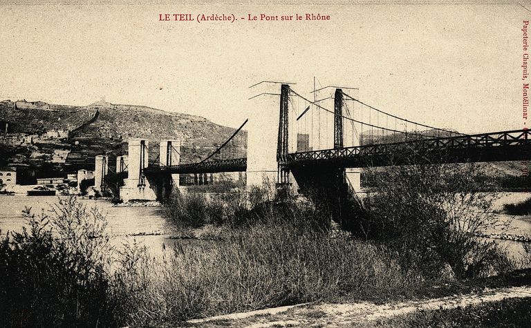 Pont routier du Teil (détruit)