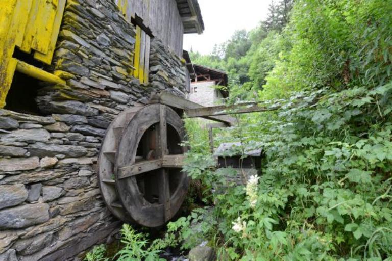 Moulin à farine de Villaflou actuellement sans affectation