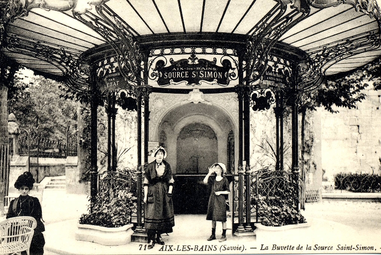 Kiosque, dit Buvette de la source de Saint-Simon (n° 1)