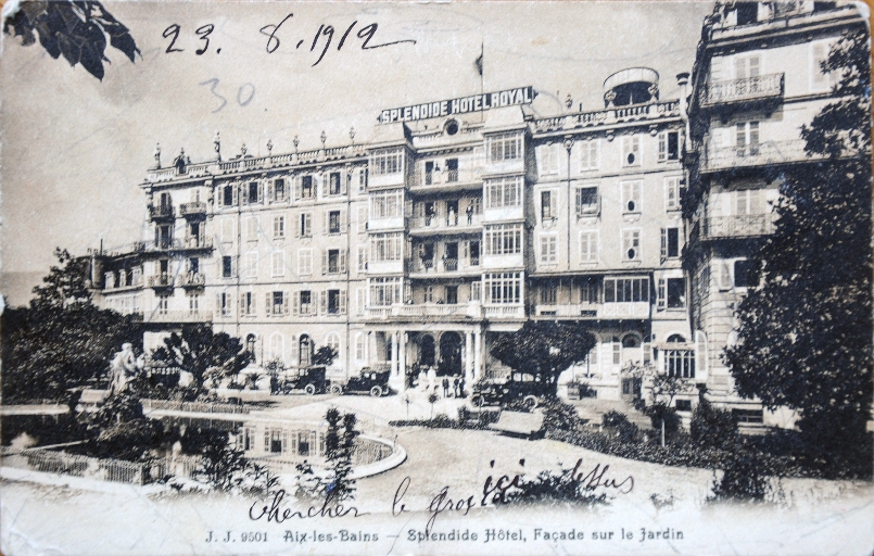 Hôtel de voyageurs, Hôtel Splendide, actuellement immeuble, dit Résidence Le Splendide