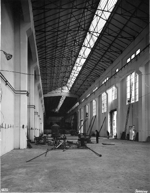 Usine de construction électrique, La Savoisienne, puis Alsthom-Savoisienne, puis Alsthom-Atlantique, puis Alsthom, puis GEC-Alsthom, puis Alstom, actuellement AREVA T et D Aix-les-Bains