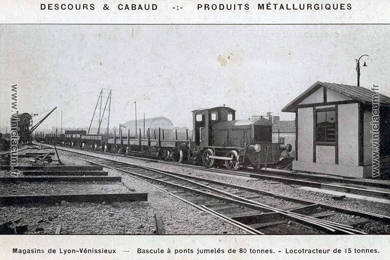 Société Descours et Cabaud produits métallurgiques actuellement société Prolians Vénissieux